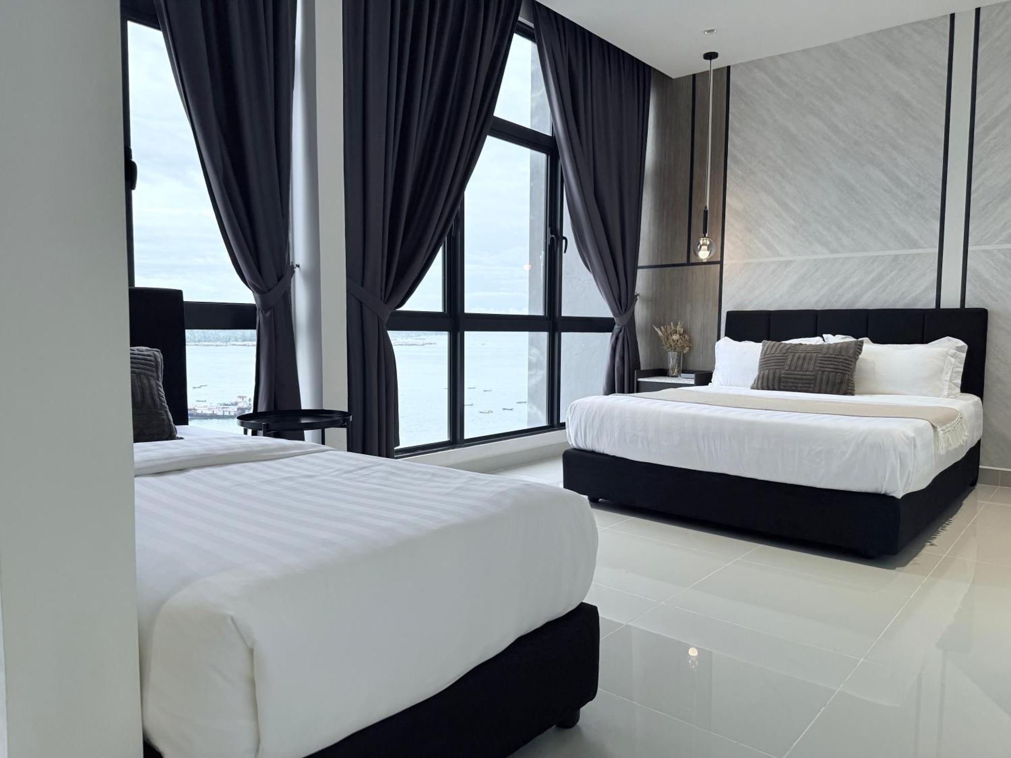 The Shore Cbd Kota Kinabalu By Laxzone Suite Exteriér fotografie