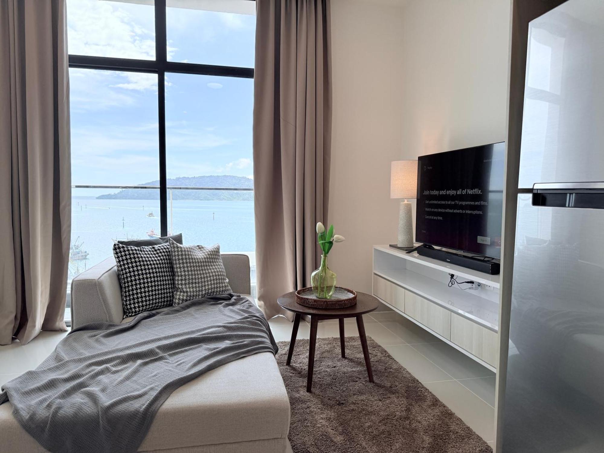 The Shore Cbd Kota Kinabalu By Laxzone Suite Pokoj fotografie